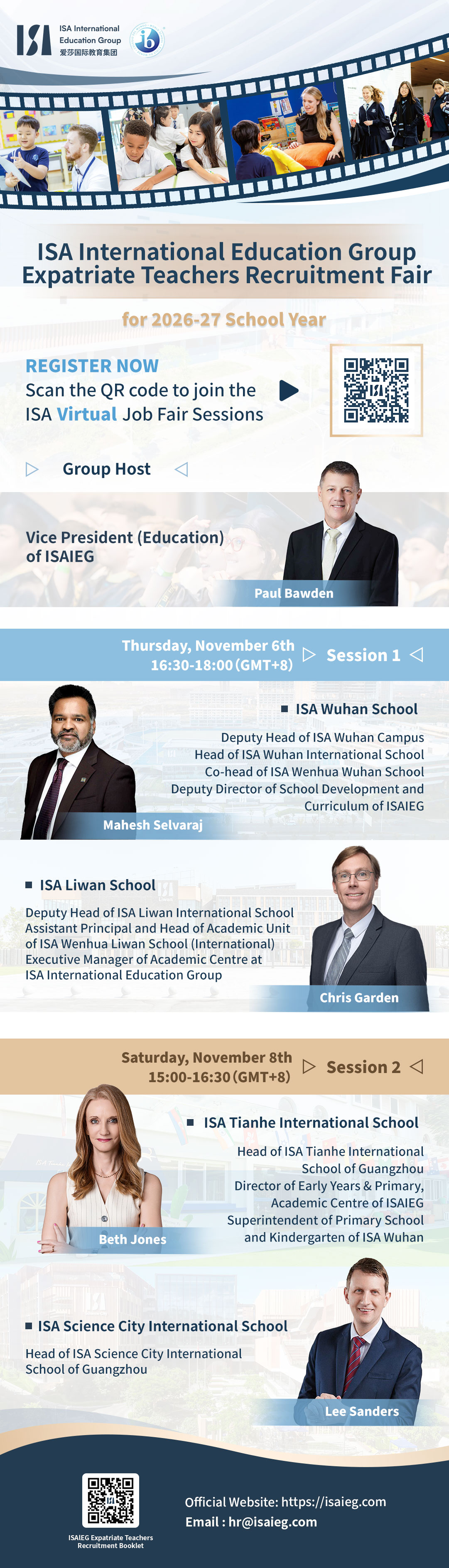 2025 ISAIEG Recruitment Fair for Expatriate Teachers