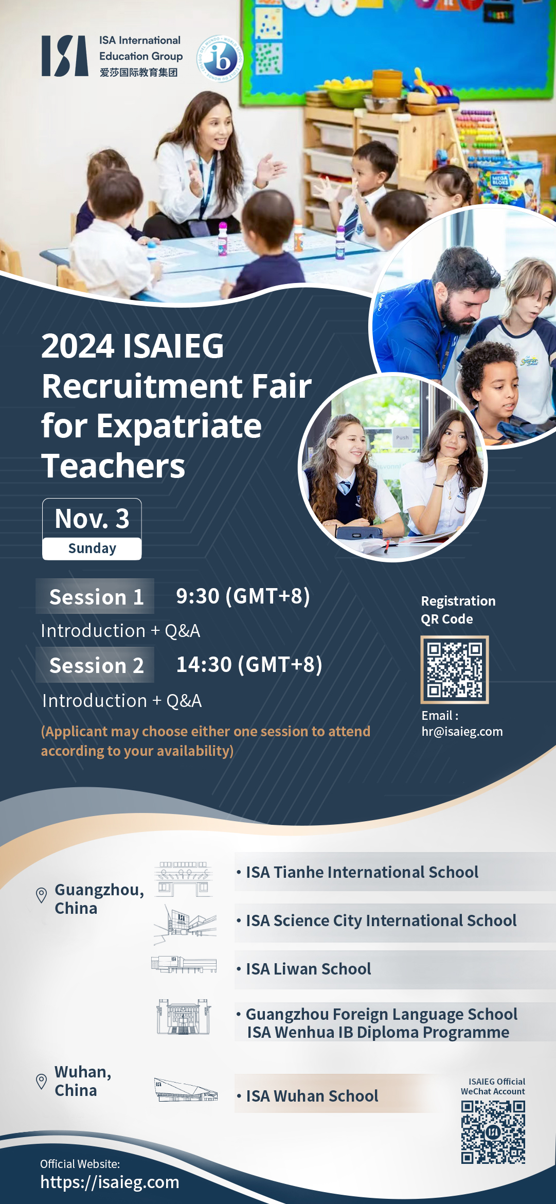 2024 ISAIEG Recruitment Fair for Expatriate Teachers